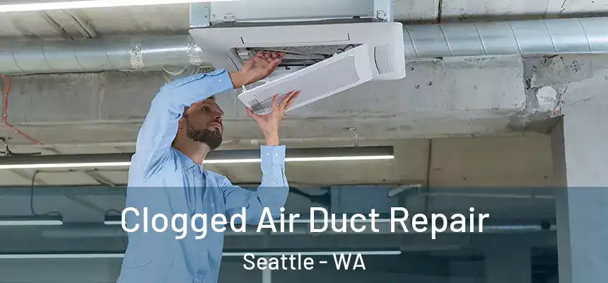 Clogged Air Duct Repair Seattle - WA